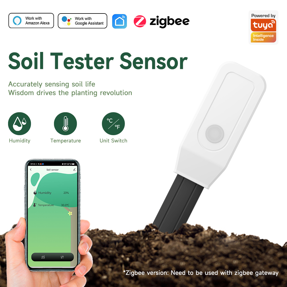 Plant Monitor - Умный датчик-тестер почвы, измеритель влажности и