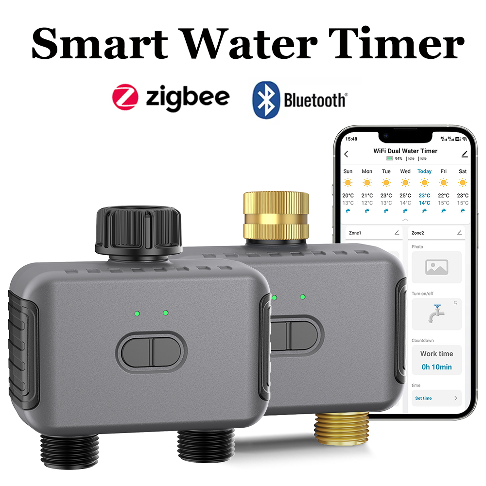 Smart Garden Kit - Умный таймер воды Tuya Zigbee/BT, автоматический
