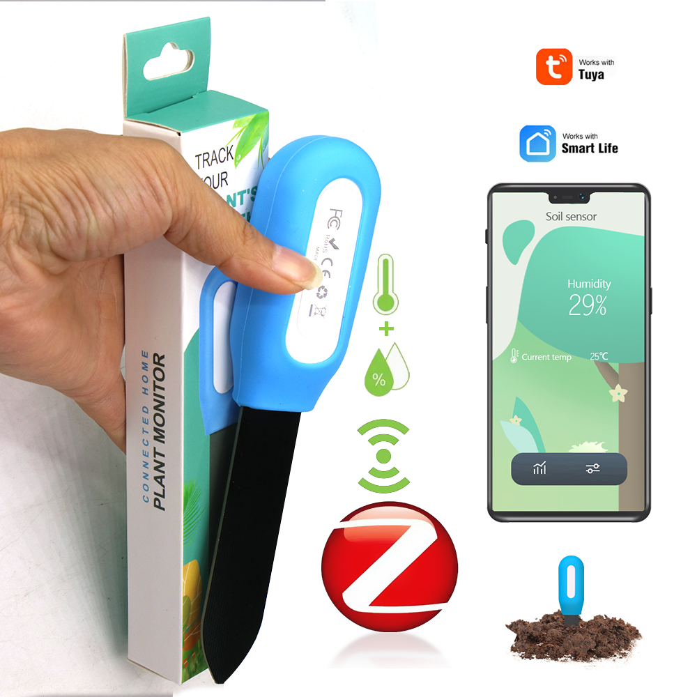 Умный датчик почвы Zigbee для  – обзор и цена Plant Monitor