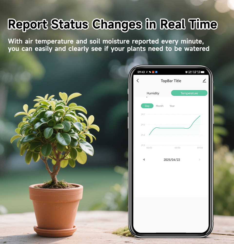 Умный датчик-тестер почвы, изм – обзор и цена Plant Monitor
