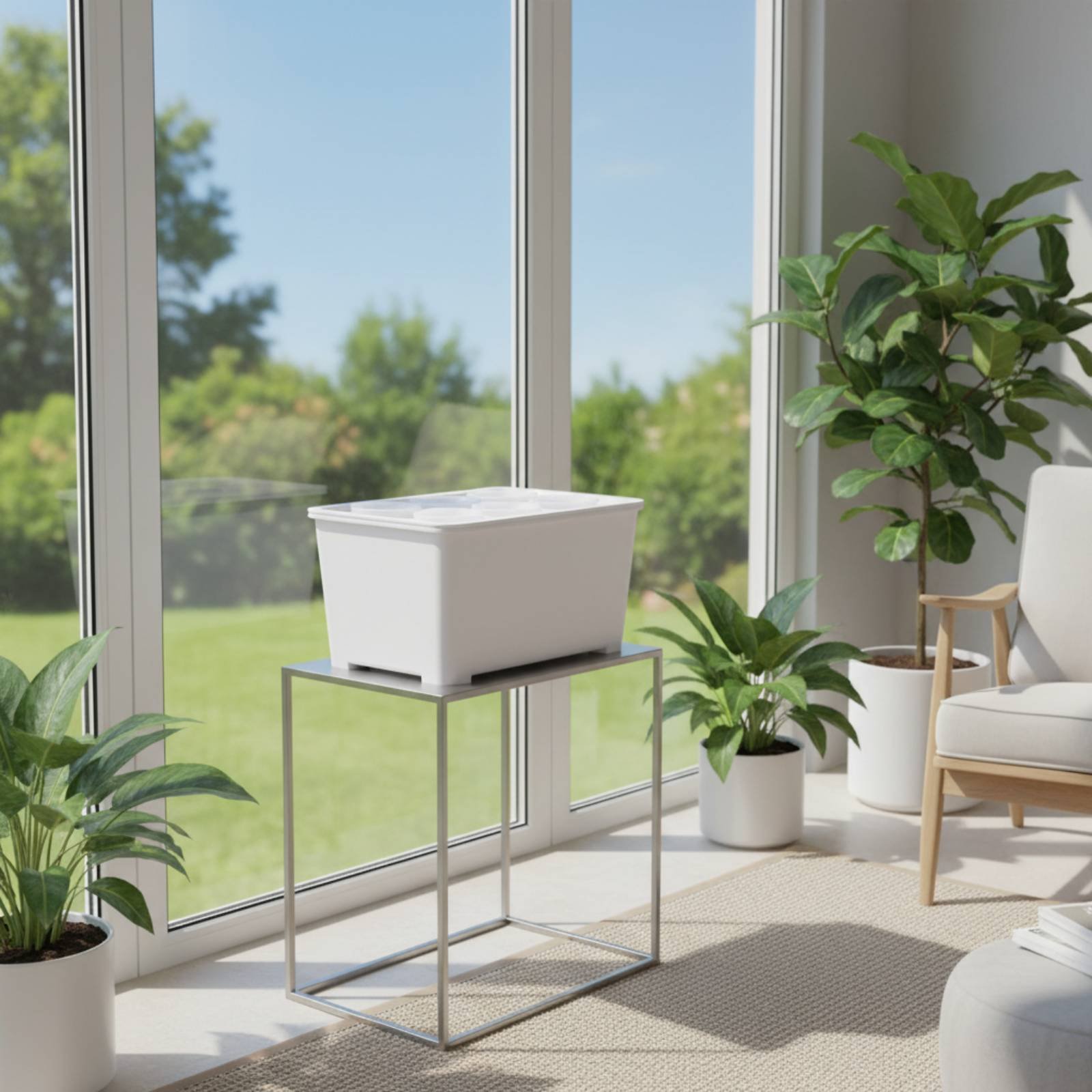 Гидропонная установка для выра – обзор и цена Indoor Garden Kit