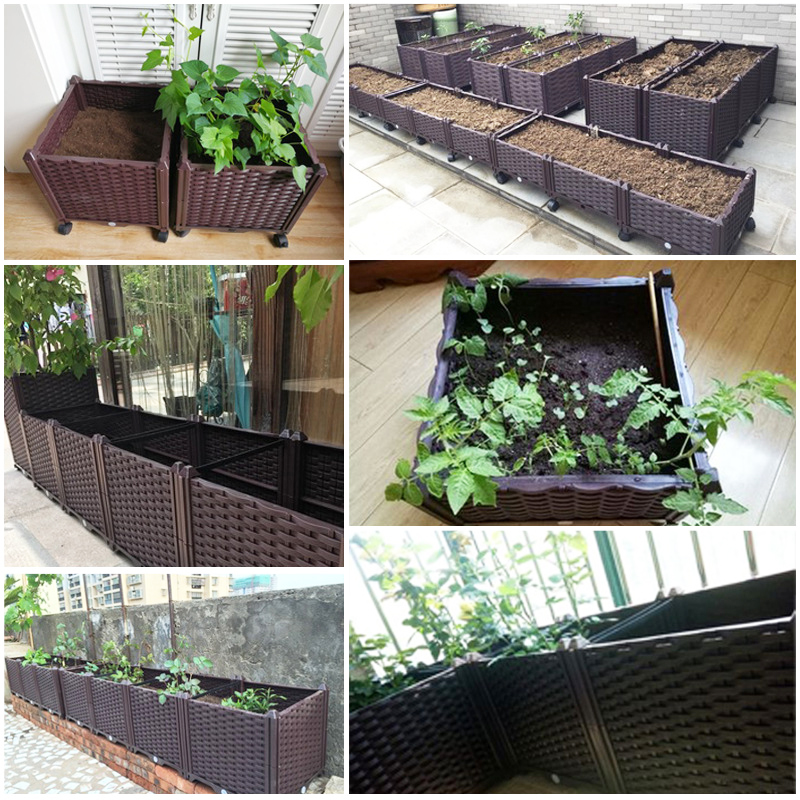 Грядка с системой автоматическ – обзор и цена Self Watering Planter