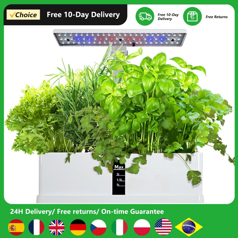 9-секционная умная гидропонная – обзор и цена Smart Garden Kit