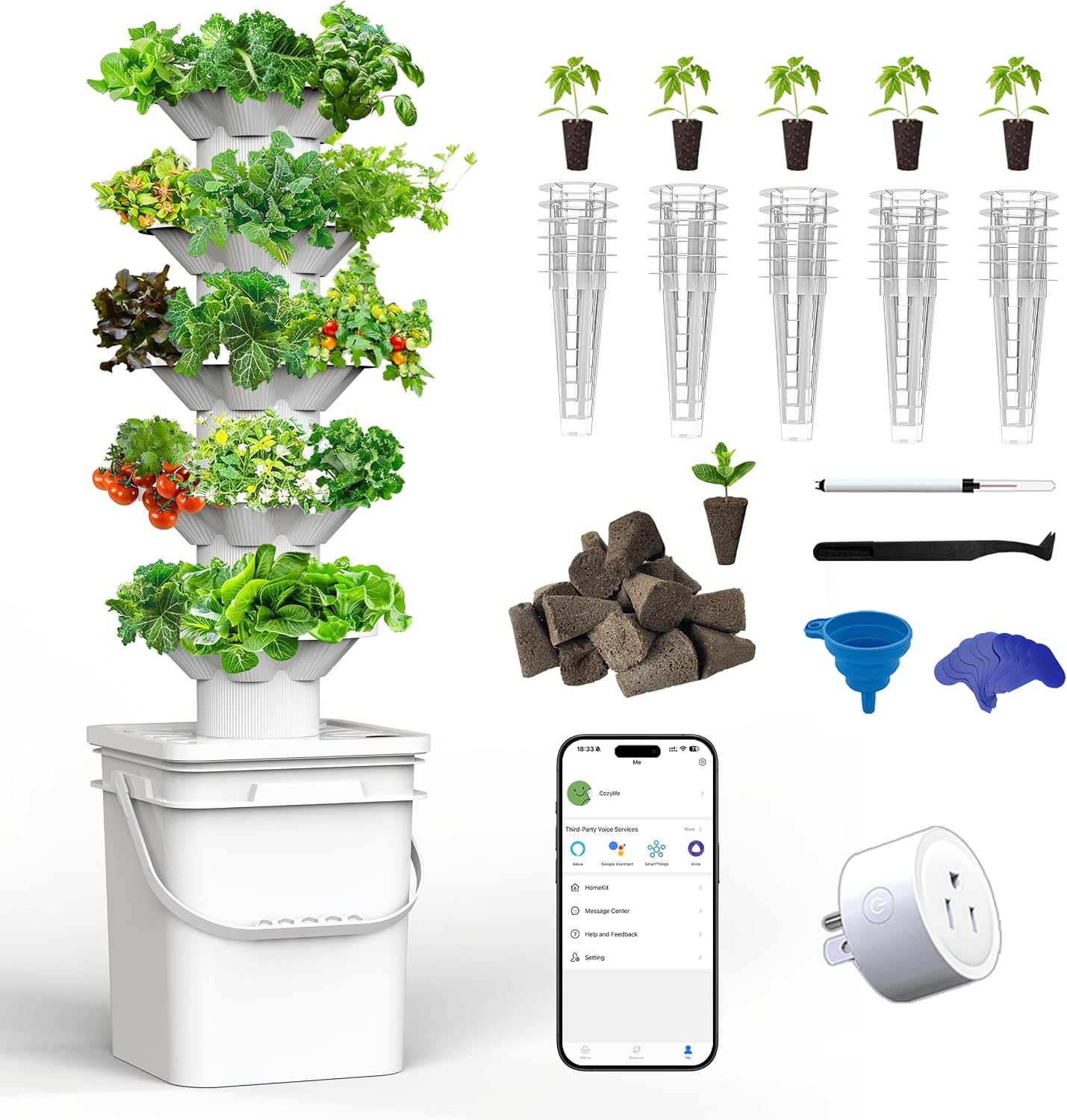 Набор для гидропонного выращив – обзор и цена Indoor Garden Kit