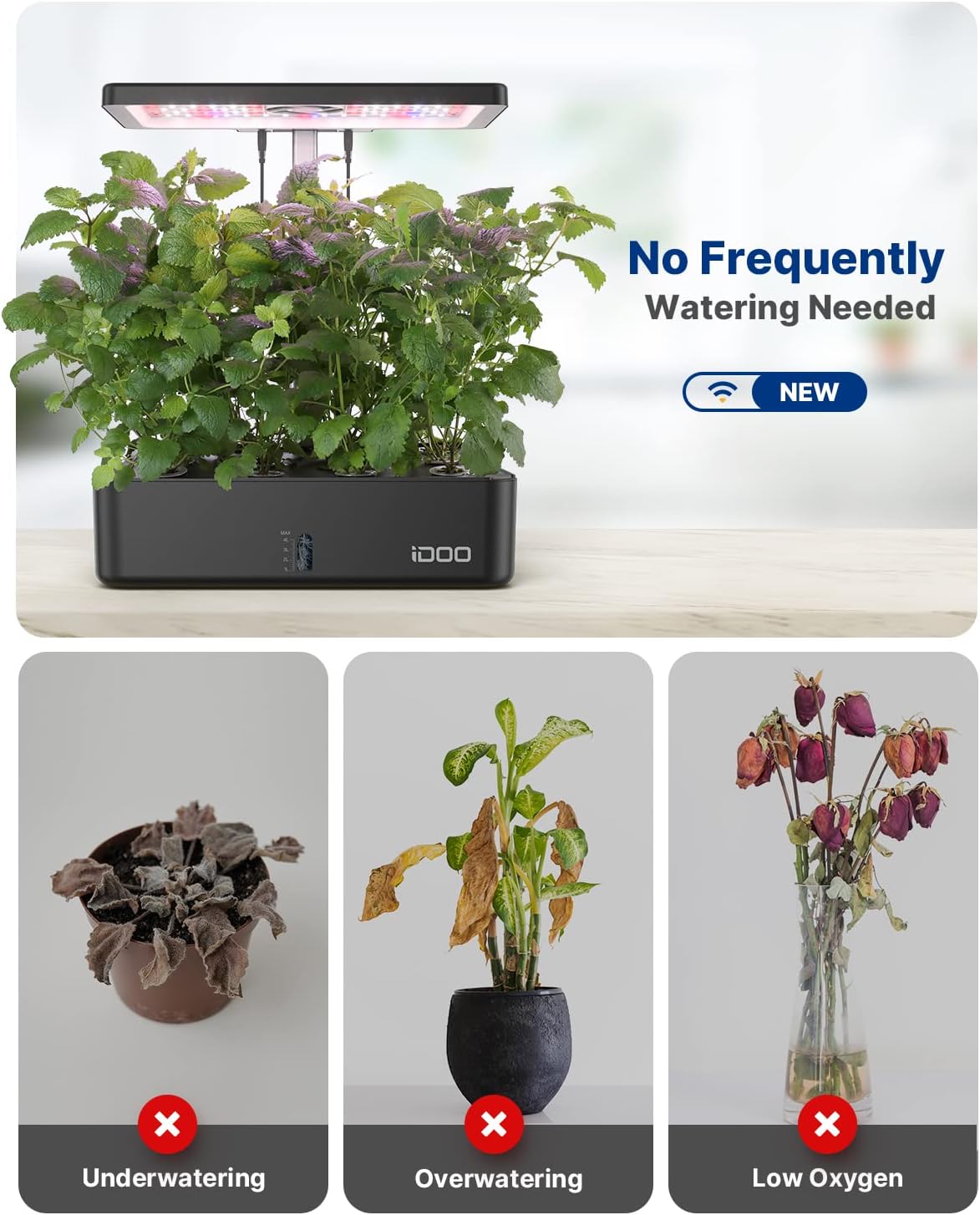 12-модульная гидропонная систе – обзор и цена Indoor Garden Kit